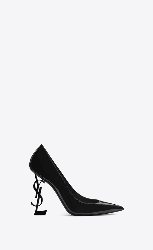 Schwarze Opyum 110 Pumps